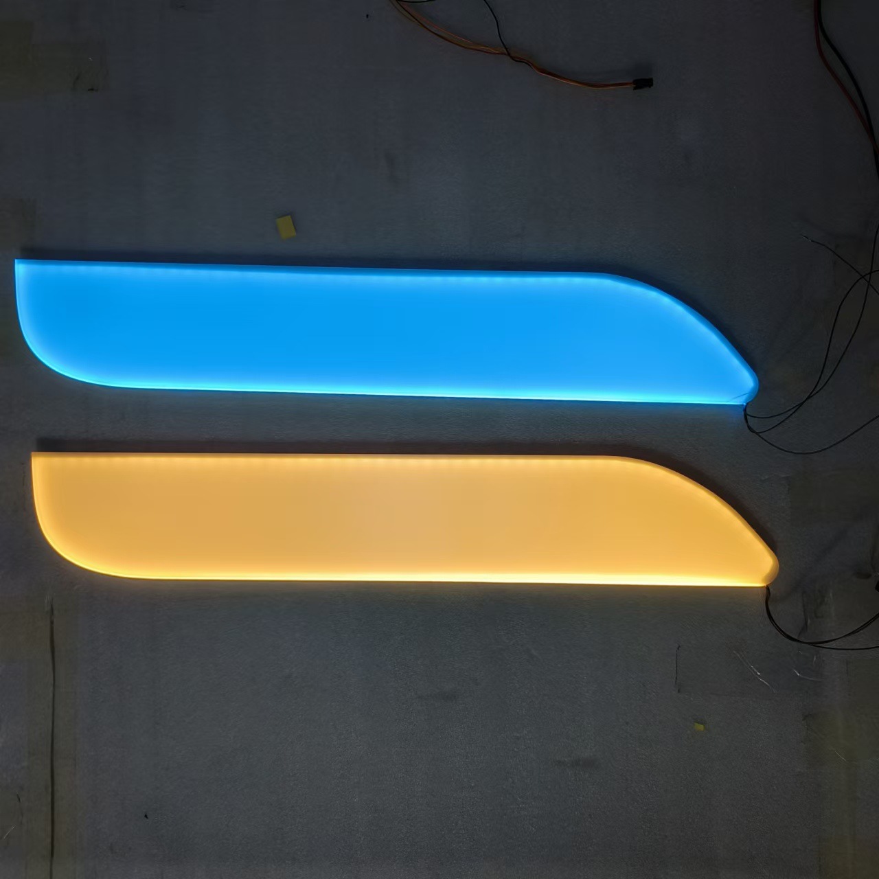 汽车内顶内饰改装亚克力导光板gl8奔驰威霆商务车旅居房车顶氛围