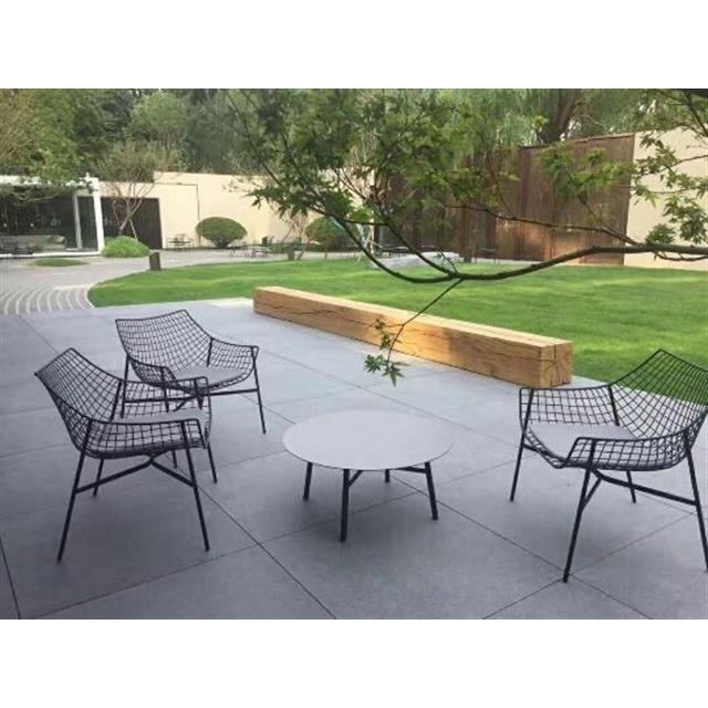 户外金属高脚椅子