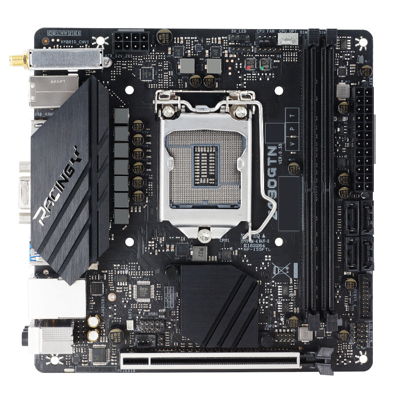 biostar/映泰 z490gtn迷你itx主板电竞游戏z490i小板配10代cpu