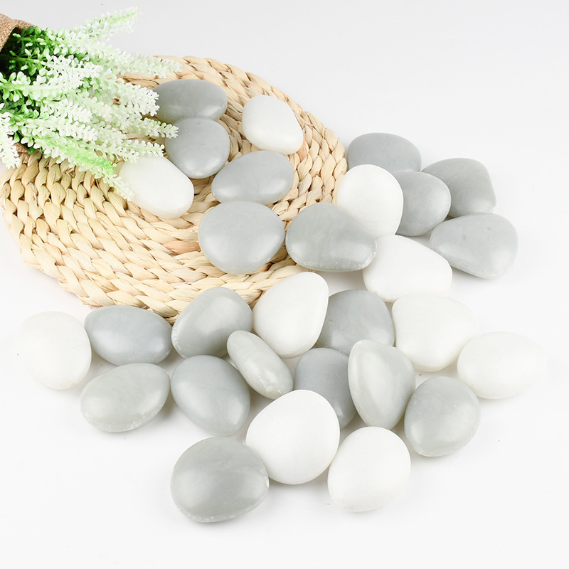 大块鹅卵石 人造石 跑道石头,夜光石鱼缸石头,荧光石,树脂工艺品