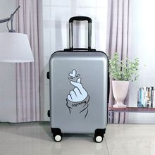 卡通拉杆箱男行李箱女可爱学生小清新旅行箱包20寸24寸韩版登机箱