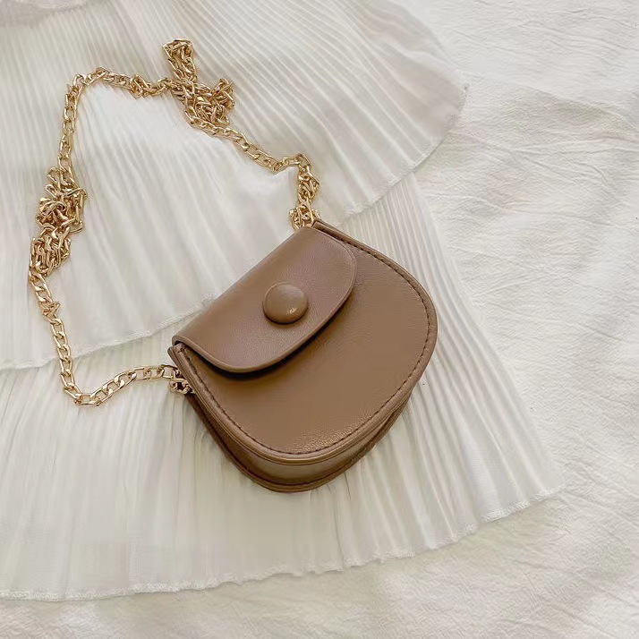 New Children's Bags Girls' Messenger Bag Fashion Princess Mini Coin Purse Cute Chain Bag Wholesale Cross Body Bag