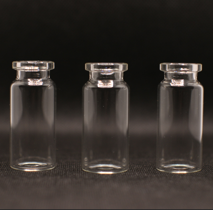 现货10ml透明a级西林瓶冻干粉瓶粉针瓶原液瓶拉管瓶卡口瓶