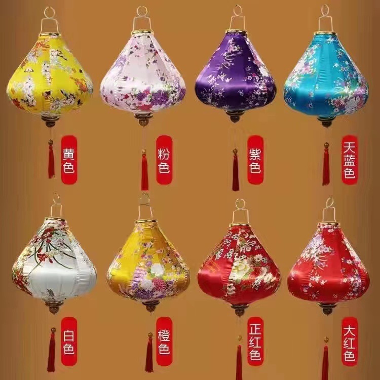 Outdoor Waterproof Luminous Decoration Website Red Lantern National Fashion Ancient Style Scenic Spot Shopping Mall Street Decoration opposite Sex Vietnam Lantern