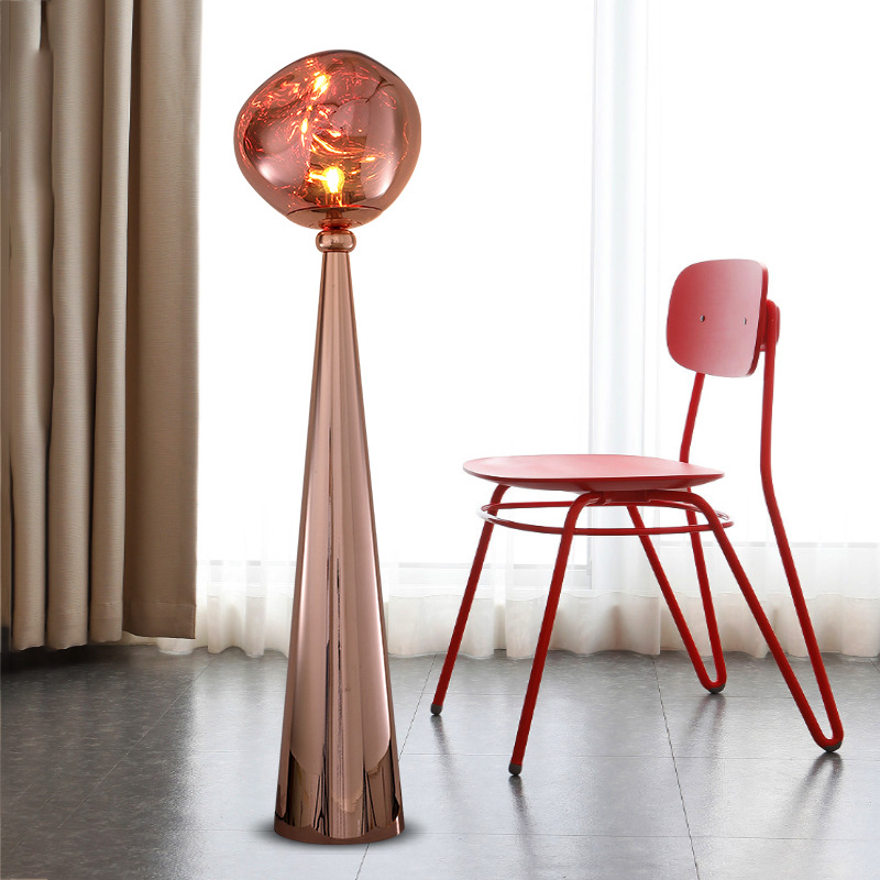Designer Lava Floor Lamp Light Luxury Post-Modern Atmosphere Bedside Table Lamp Study Minimalist Living Room Sofa Vertical Lamp