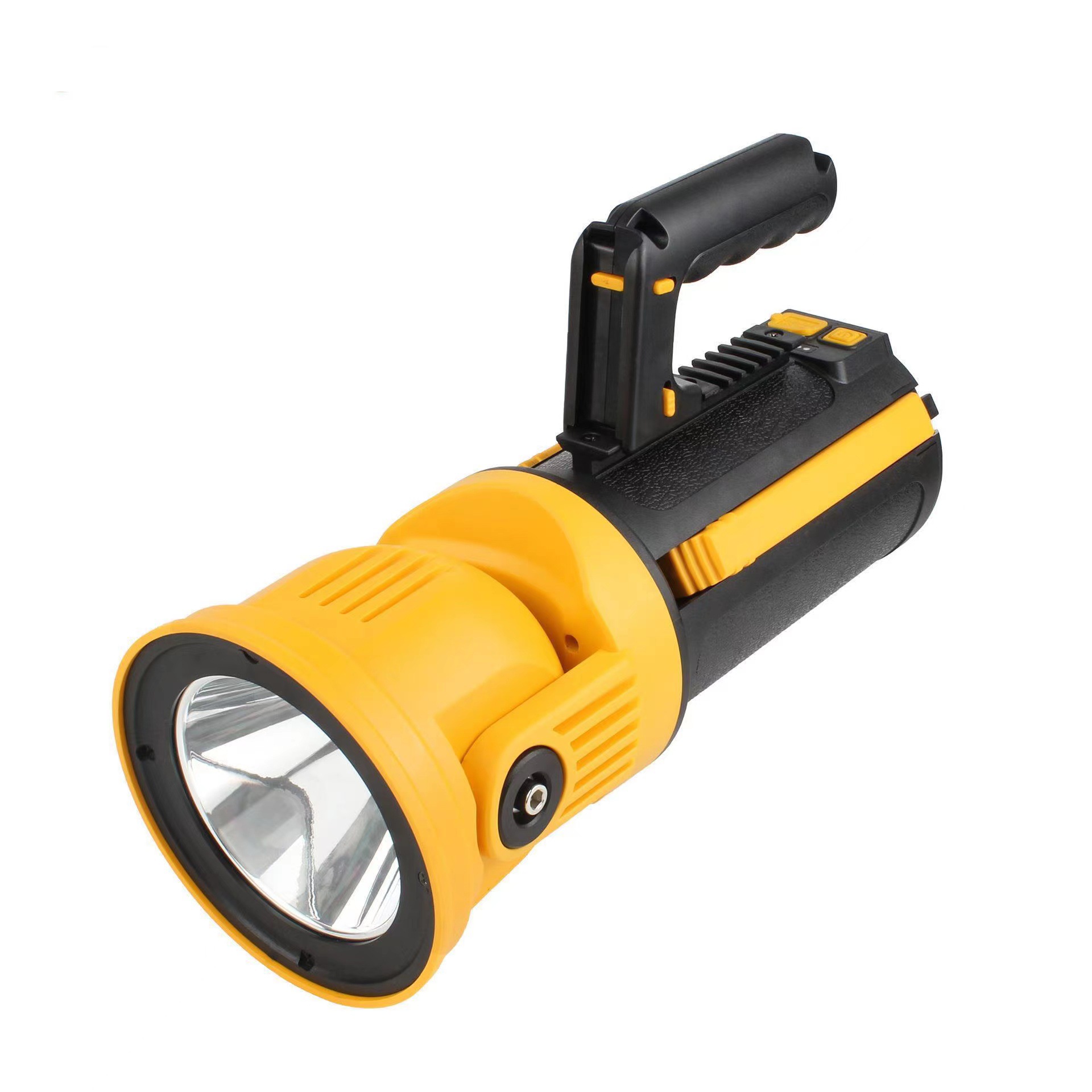 Cross-Border New Arrival TYPE-C Strong Light Portable Searchlight Multifunctional Foldable Work Light with Bracket Portable Lamp