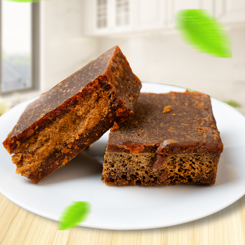 甘蔗老红糖商用整箱冰粉土红糖翻砂老赤糖块月子贵州特产纯红糖