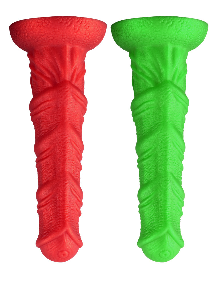 彩色硅胶大号异形马屌肛塞女用sm情趣柔软后庭玩具成人用品自慰器