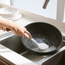 54N不沾油不脏手家用锅洗锅刷洗碗刷长柄厨房清洁刷软毛去污刷子