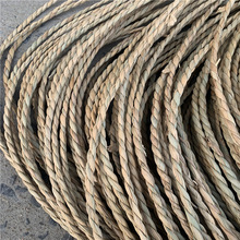 天然植物手工蒲草绳子 水草绳子 海草绳子 草编绳编织工艺材料