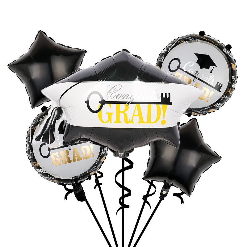 Cross-Border Amazon Graduation Balloon Set Graduation Certificate School Graduation Ceremony Graduation Season Party Decoration