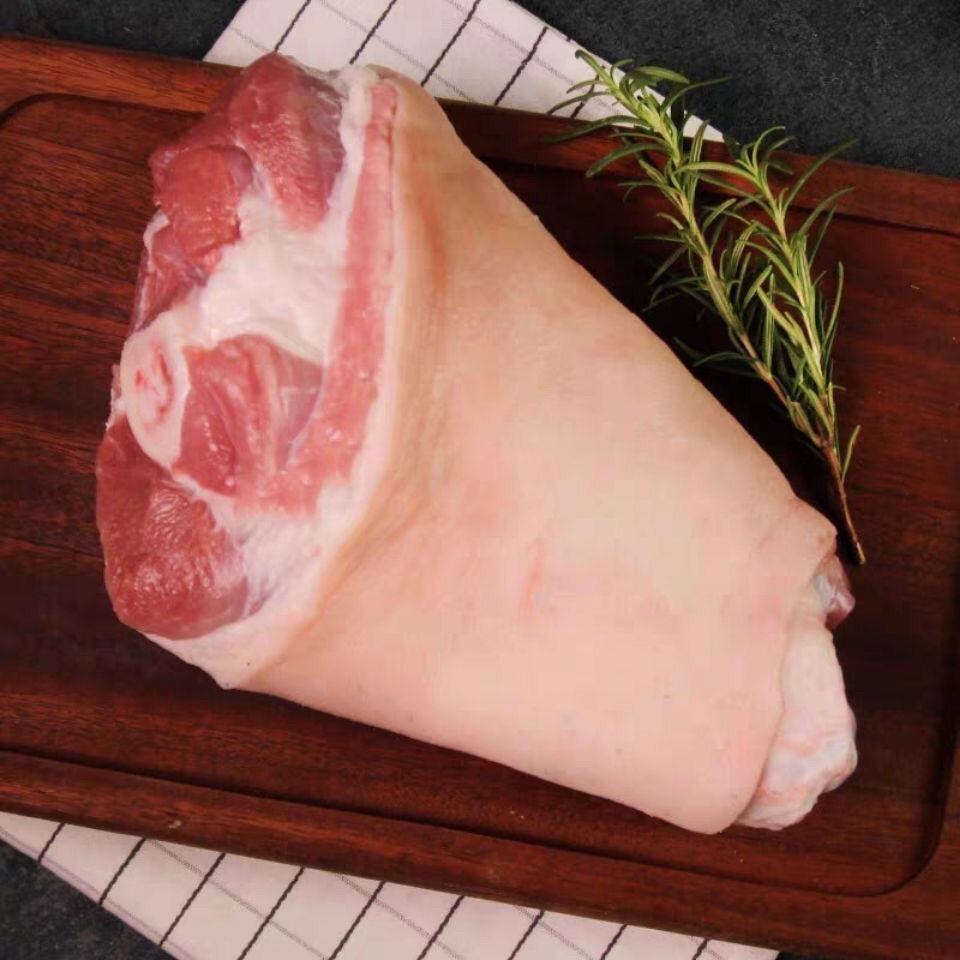 新鲜冷冻猪肘子 酱猪肘子猪蹄膀 一箱20斤 10到12个左右