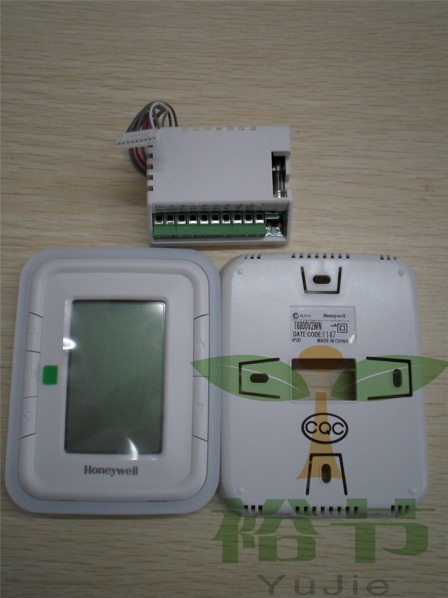 honeywell霍尼韦尔t6800v2wn风机盘管温控器液晶屏温度控制器