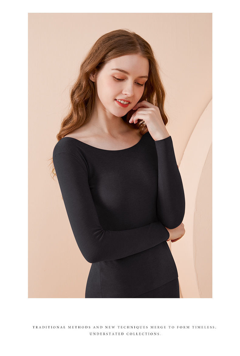 保暖乳胶内衣女加绒加厚德绒背心带胸罩自发热打底衫保暖衣女