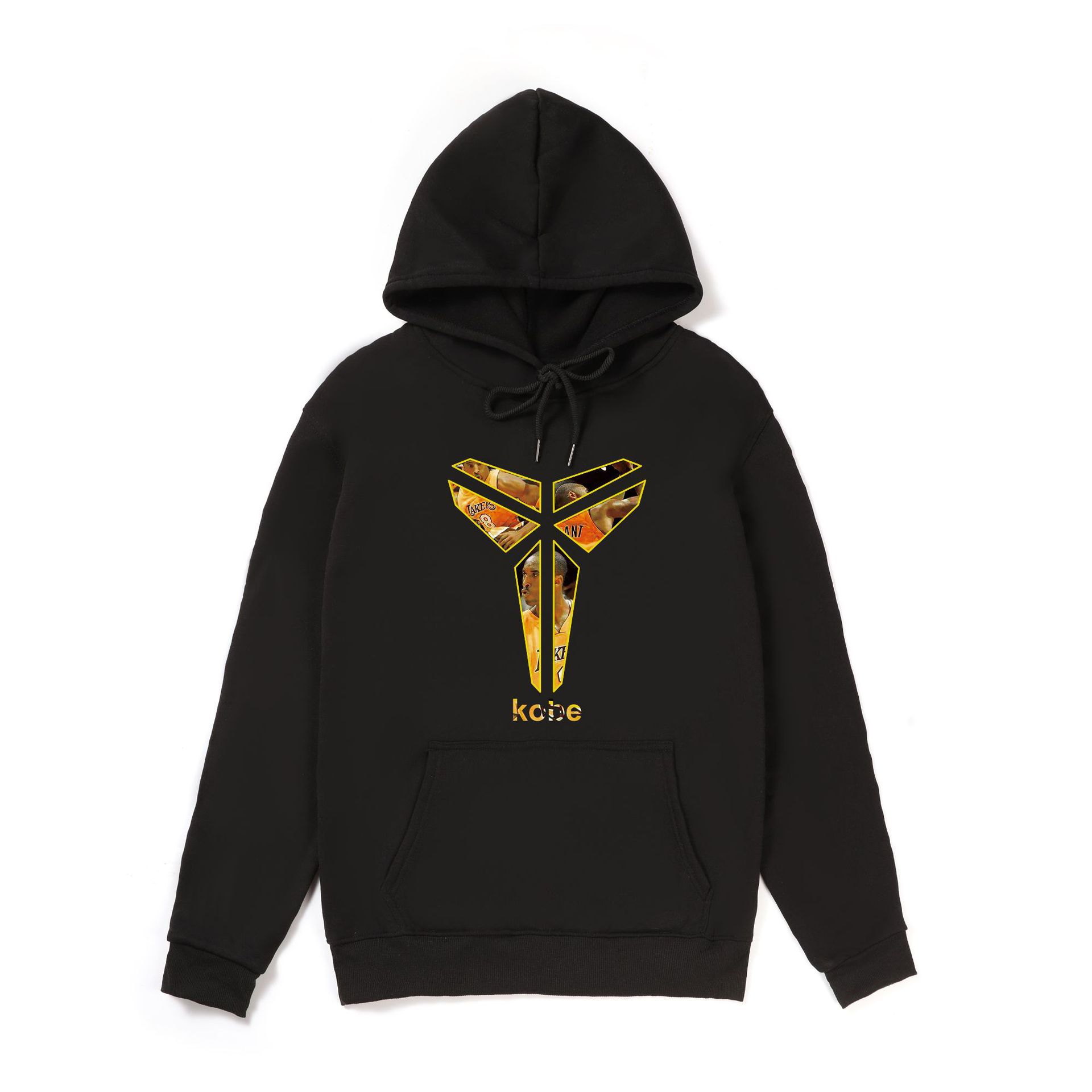 2022秋冬款男装卫衣 湖人队黑曼巴科比kobe纪念运动篮球nba棒球服