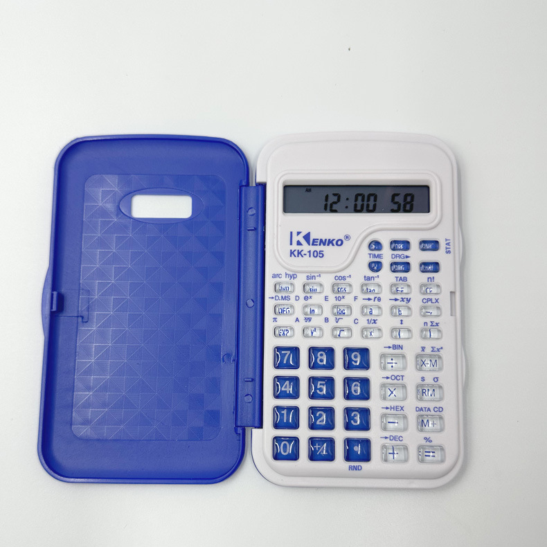 Color Function Kk105 Student Multi-Functional Science Electronic Calculator Examination Exclusive Factory Wholesale