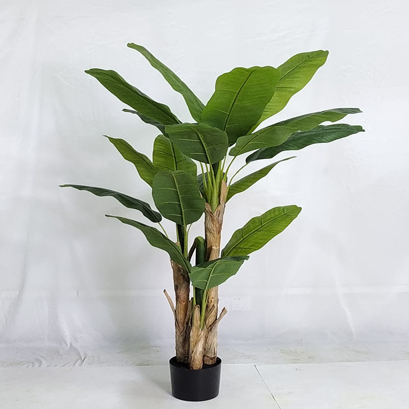 芭蕉树仿真植物大型绿植栽室内装饰落地盆景仿真香蕉树厂家直销