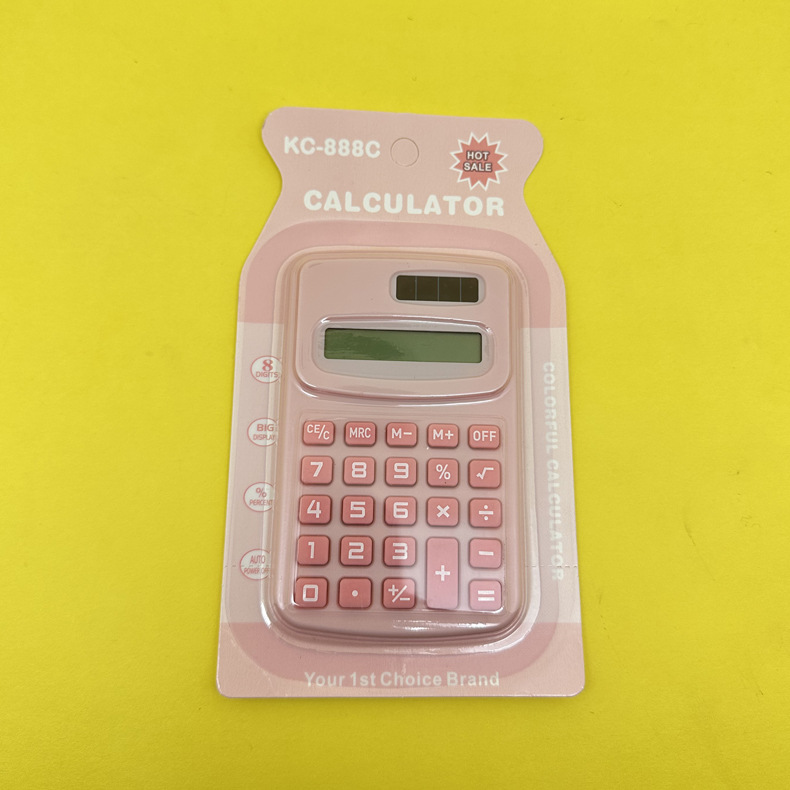 Small Mini Good-looking Dopamine Cute Portable Cartoon Financial Office Primary and Secondary School Student Calculator