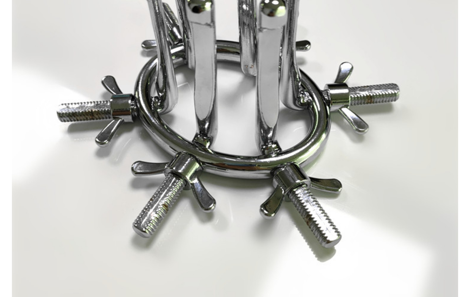 爱妹sm金属扩肛扩阴器阴道扩张器后庭窥视肛塞成人情趣性用品玩具