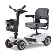 工厂新款18小型锂电电动车家用折叠残疾人老年人助力四轮代步车