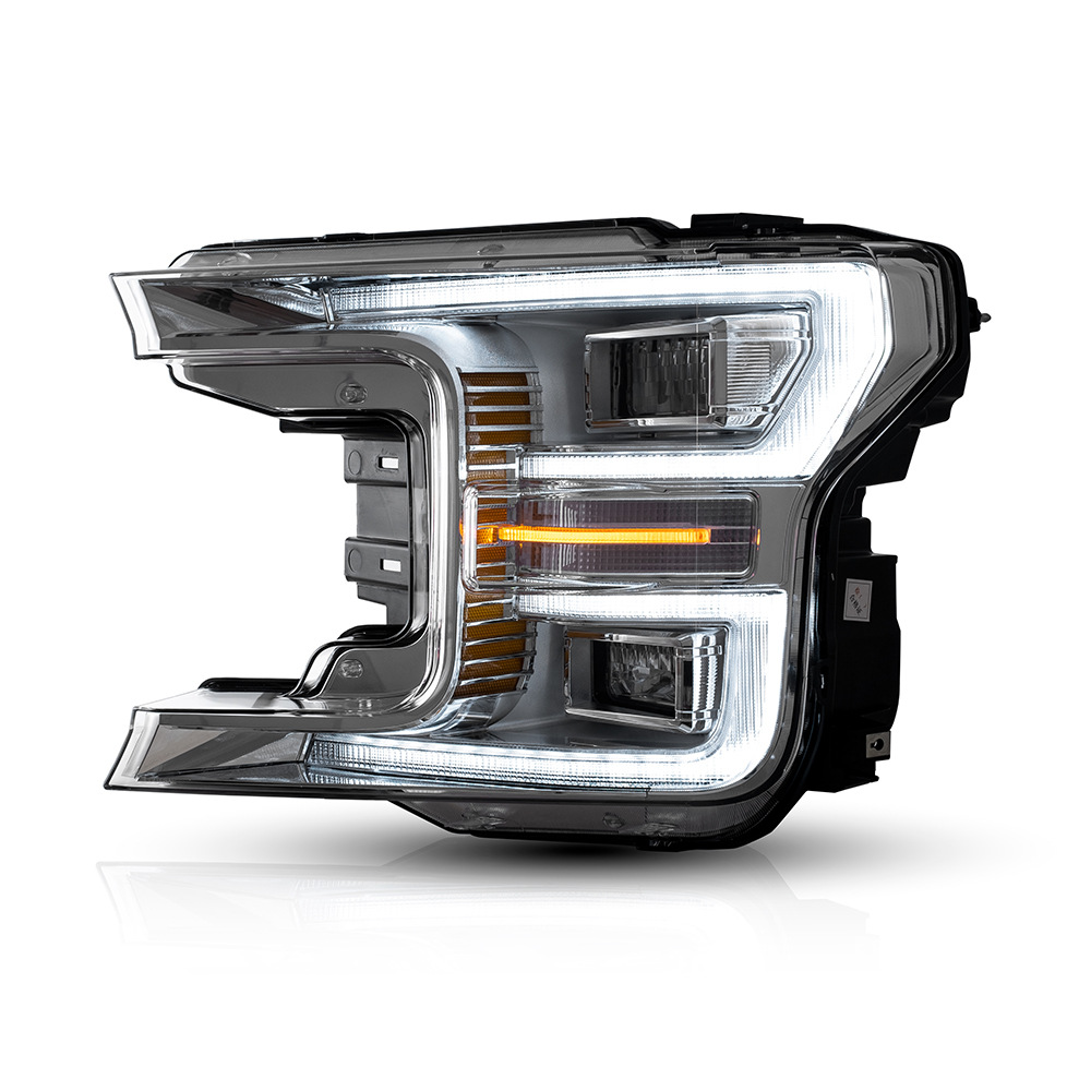 适用于福特f150大灯18-20款改装汽车车灯原厂led前照灯流水转向灯