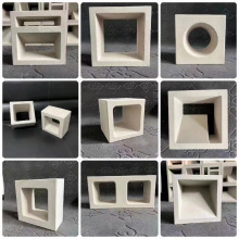 双面空心造型砖背景墙隔断立体装饰艺术镂空砖方孔圆孔室内砖