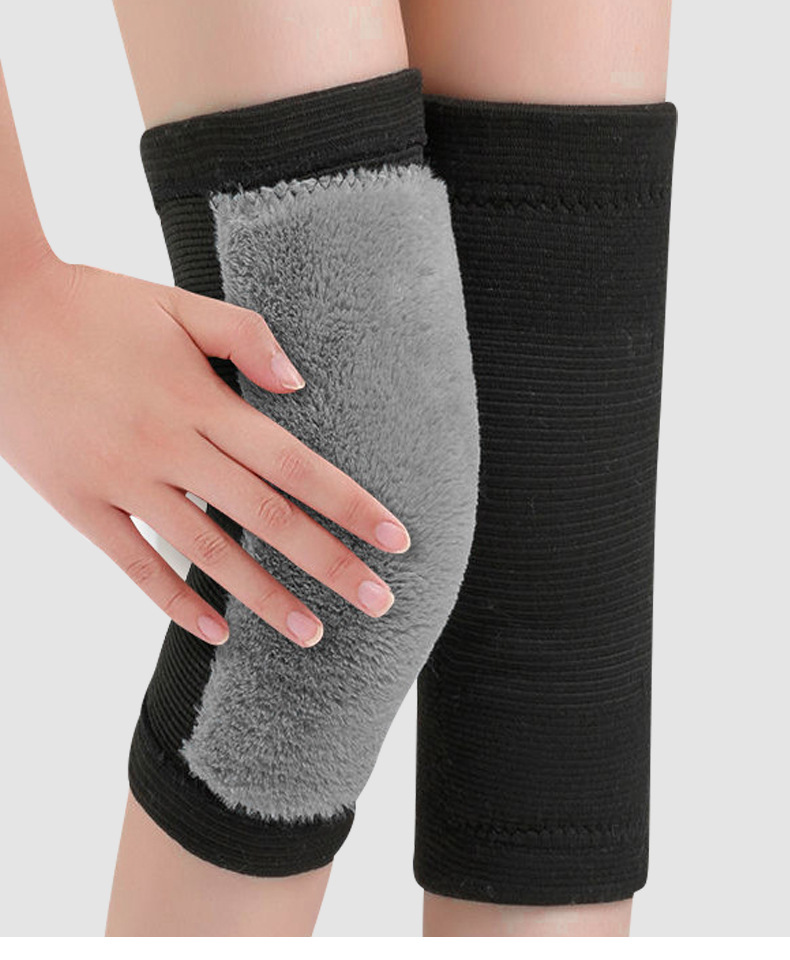 加厚护膝盖保暖老寒腿护套男女士关节老人腿部不适冬季款加绒御寒
