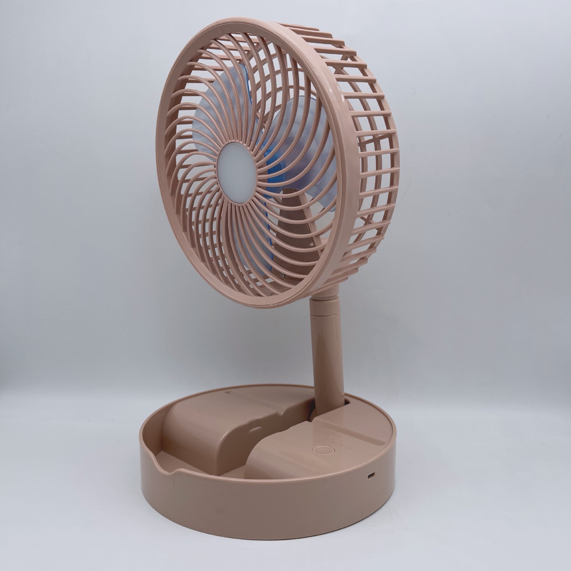 多功能风扇 办公室小风扇 折叠充电小风扇 便携式usb风扇logo定制