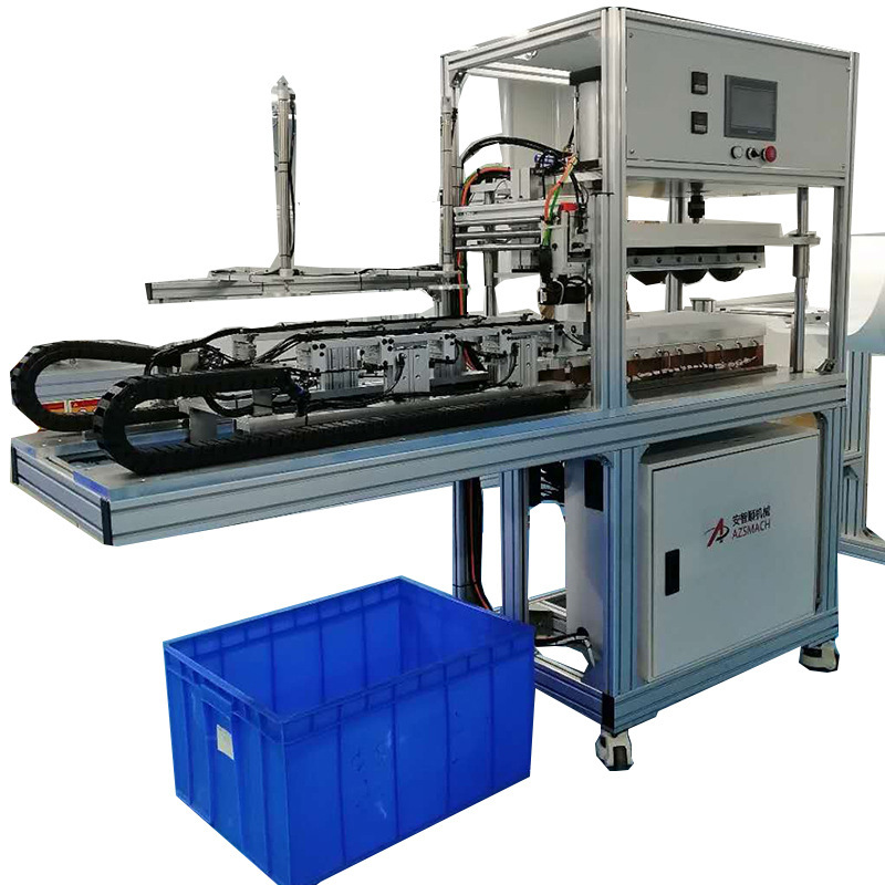 杯型口罩全自动成型机杯型口罩成型机定型棉热压成型机杯型口罩机