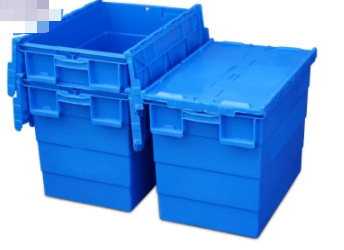 Plastic Lid Box Oblique Plug Logistics Box