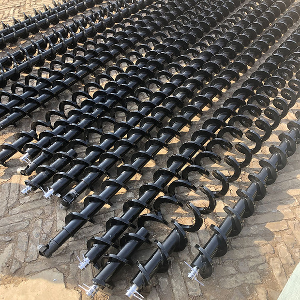 供应定制螺旋簧绞龙方钢螺旋杆实心无轴螺旋杆数控机床排屑机配件