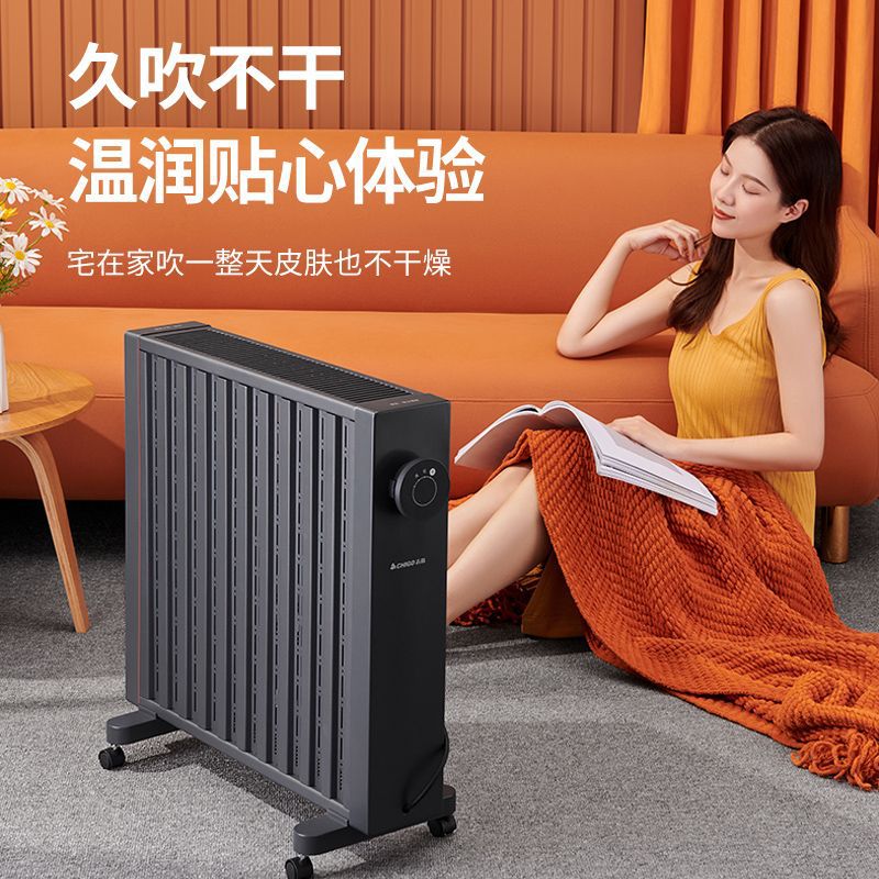 石墨烯电暖器取暖器家用电暖气片室内卧室炉浴室速热节能暖风机