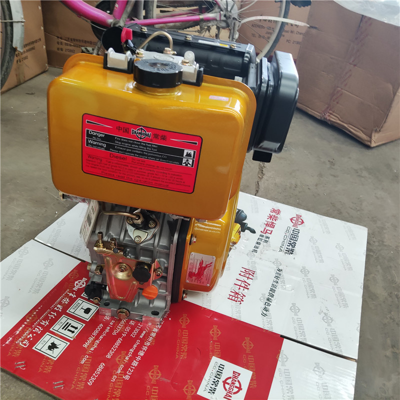 新款常柴192柴油发动机10马力12马力风冷柴油机 小挖机用柴油机