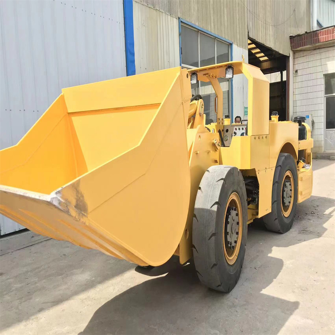 陕西金属矿巷小型铲运机厂家 侧翻铲斗2吨 3米巷道装载机