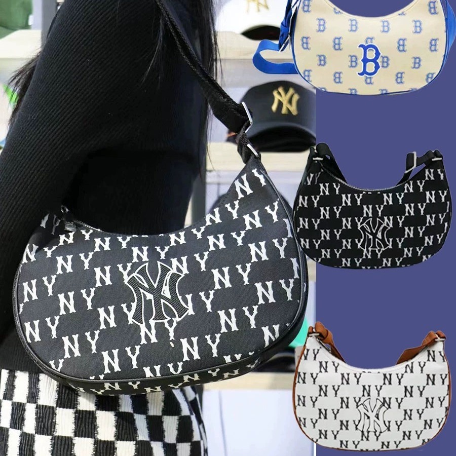 厂家批发〗 2024春季新款mlb包包复古字母ny满标男女专柜正品单