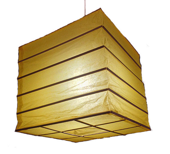 灯笼灯罩日韩长方形满包装饰日料纸新年手工婚庆折叠木条吊邮店