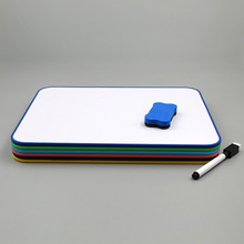 塑料软边小白板可擦写 无磁性儿童笔记记事留言画板 写字板小黑板