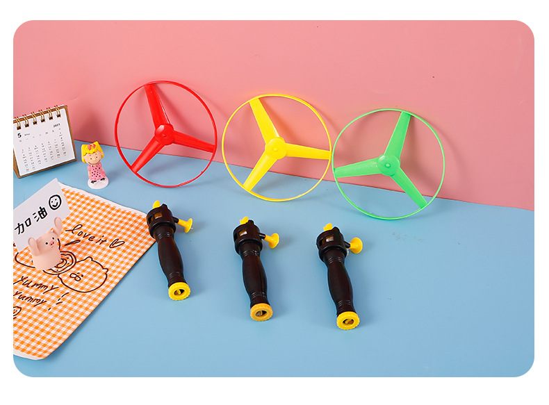 拉线飞碟飞行器飞盘飞天仙子地摊网红夜市广场货源儿童礼物玩具