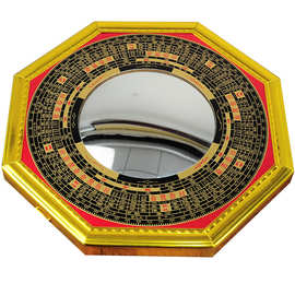 八卦镜九宫凸镜凹镜家用客厅大门口窗凹面玻璃镜子葫芦凸透镜挂件