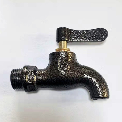 厂家4分铸铁龙头快开慢开带锁钥匙水龙头铁水嘴老式铁龙头水咀