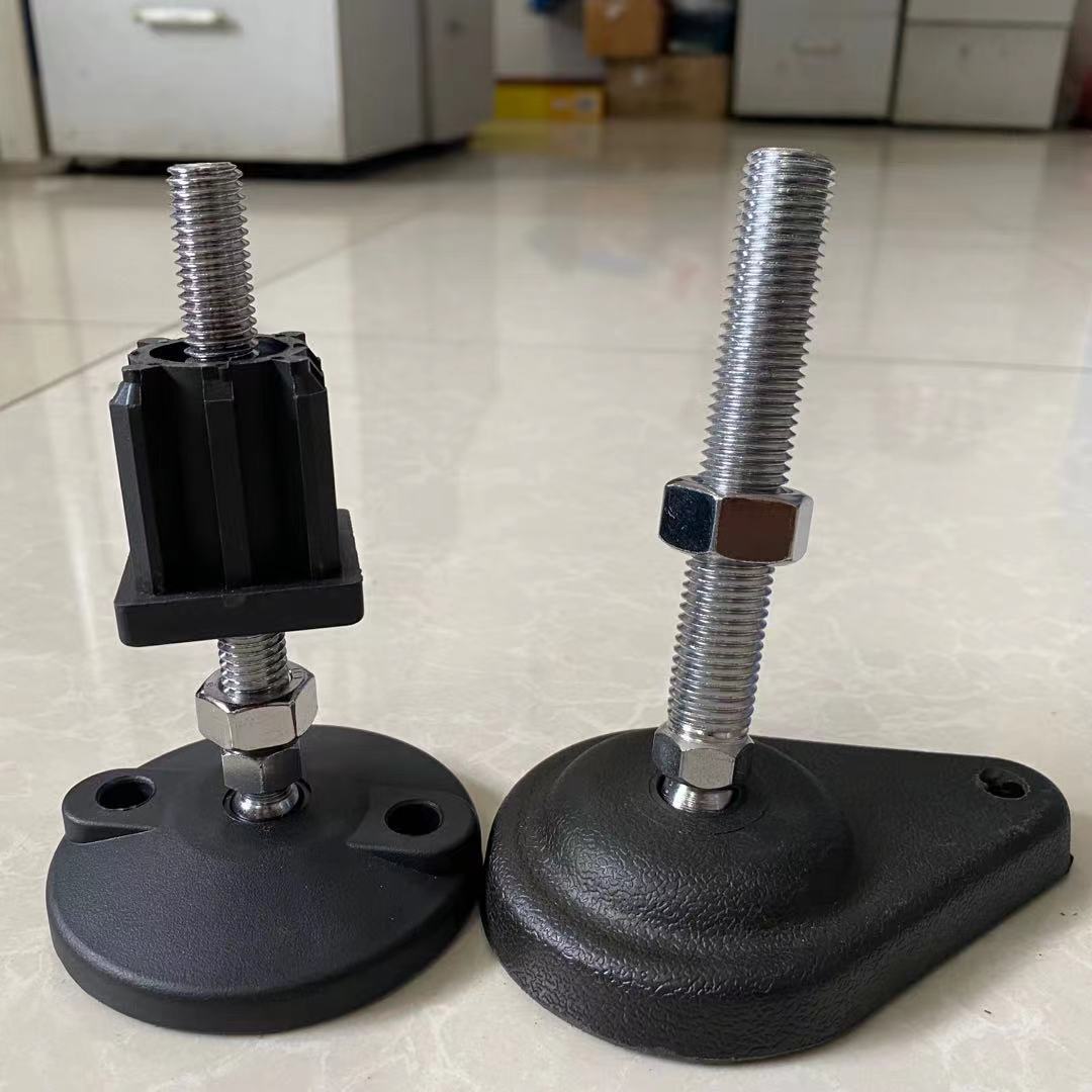 不规则地脚带定拉孔调平地脚螺栓升降脚杯重型调节脚 设备支撑脚