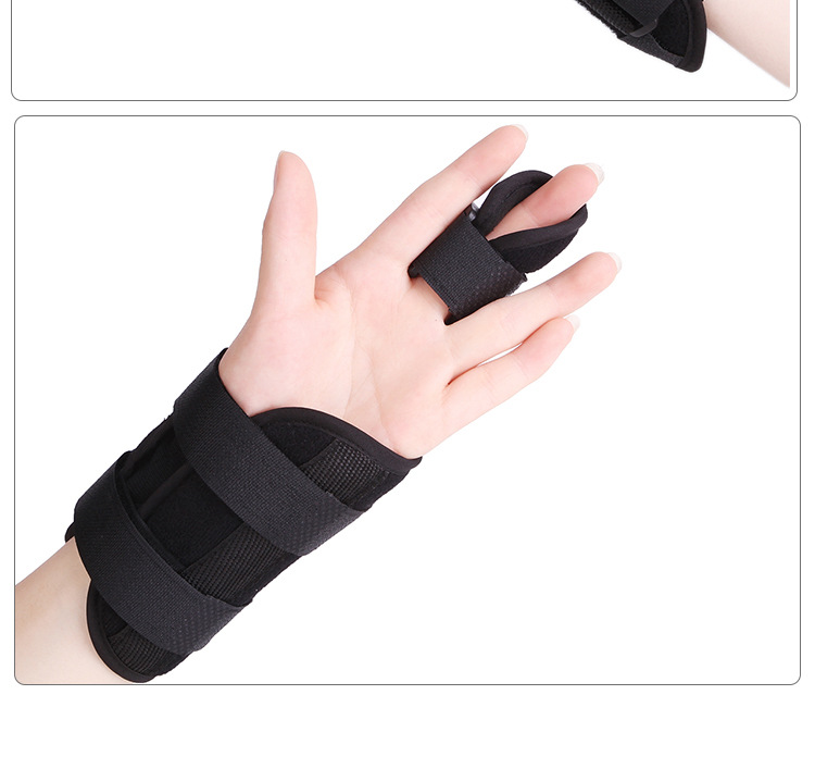 大拇指扭伤骨折固定带指套保护手指护腕护具夹板支具