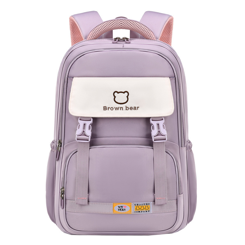 Korean Style Schoolbag Female Ins Cute High School Student Junior High School Student Sixth Grade Backpack Casual Large Capacity