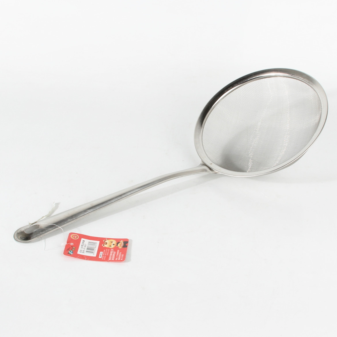 18#宽边网漏 家用细眼过滤漏勺 残渣过滤网勺 10元店日用百货货源