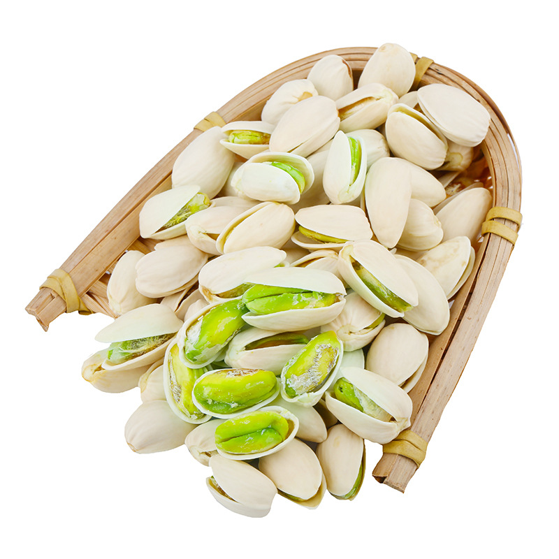 新疆开心果原色原味盐焗袋装500g袋装坚果干果常温整箱5斤-阿里巴巴