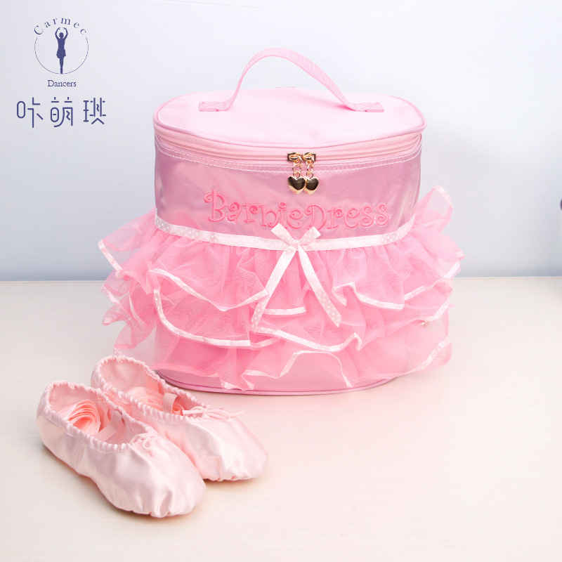 儿童舞蹈包女芭蕾舞背包幼儿跳舞包单肩斜跨包练功服