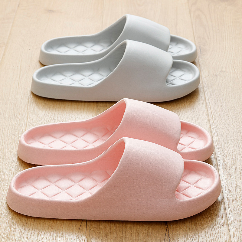 Women's Summer Slippers for Home Couple Indoor Soft Bottom Comfortable Bath Bathroom Outdoor Cool Shoes for Men