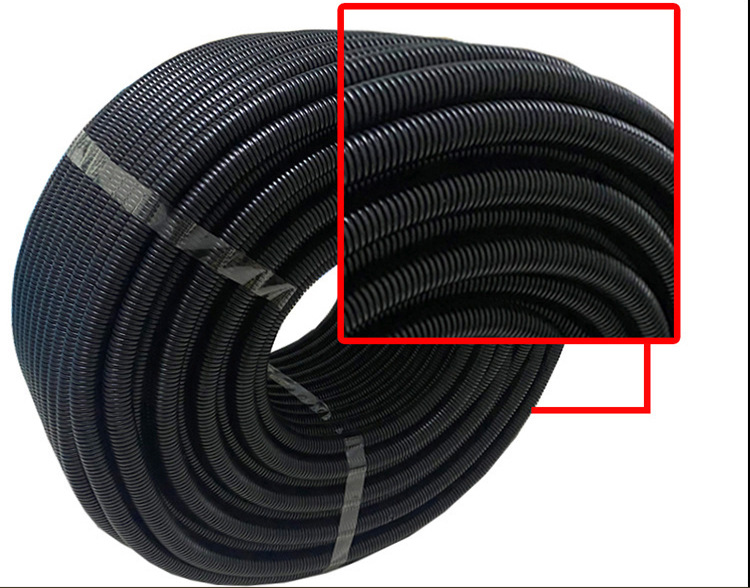 厂家直供聚乙烯电工穿线管螺纹软管电缆保护套管pe塑料波纹管批发