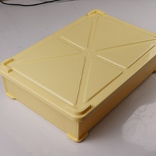 塑料披萨面团周转箱醒发盒带盖加厚收纳盒冷冻保鲜面包发酵箱