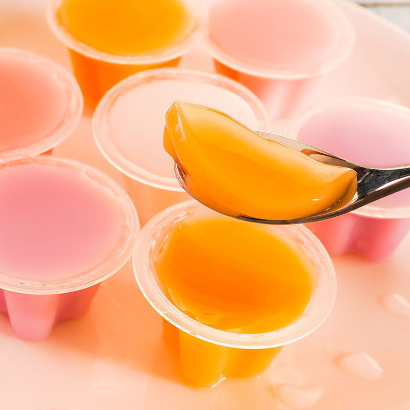 乳酸果冻零食大礼包批发整箱儿童休闲小吃果冻布丁